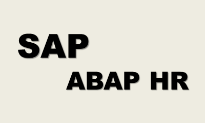 SAP ABAP HR online training